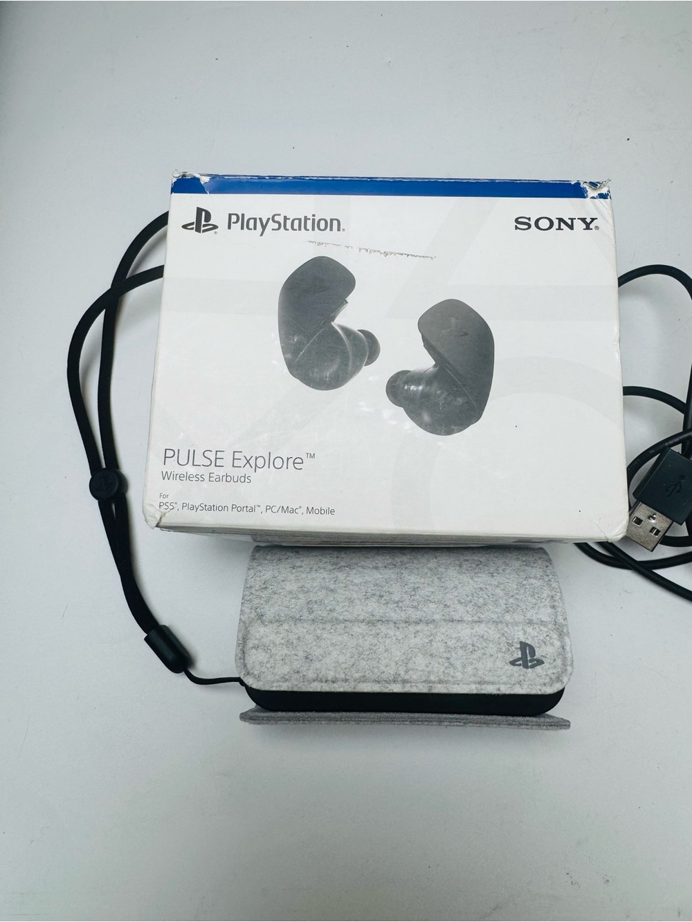 Sony PlayStation PULSE Explore Wireless Earbuds -open box